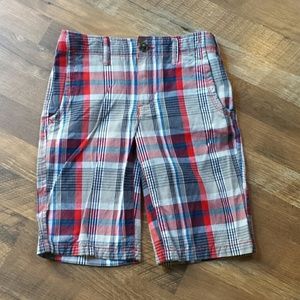 Plaid Arizona chino shorts